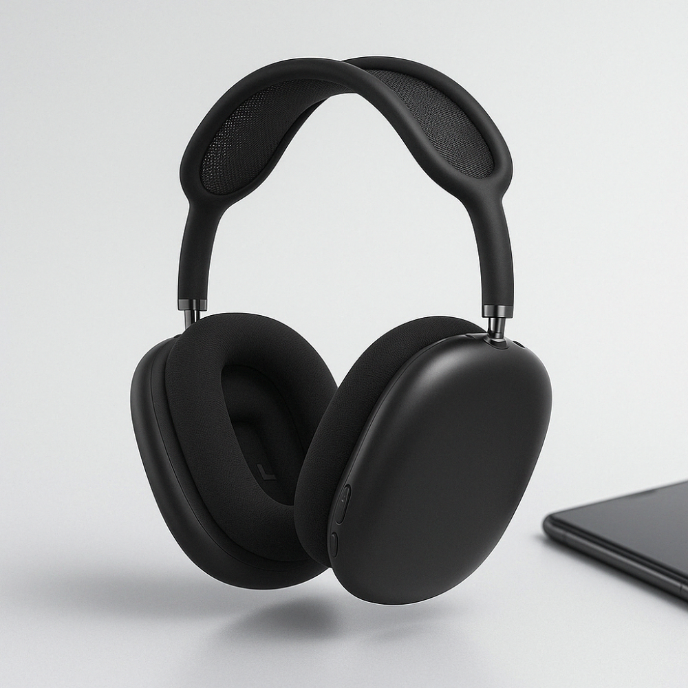 Wireless Over Ear Headphones with Active Noise Cancellation