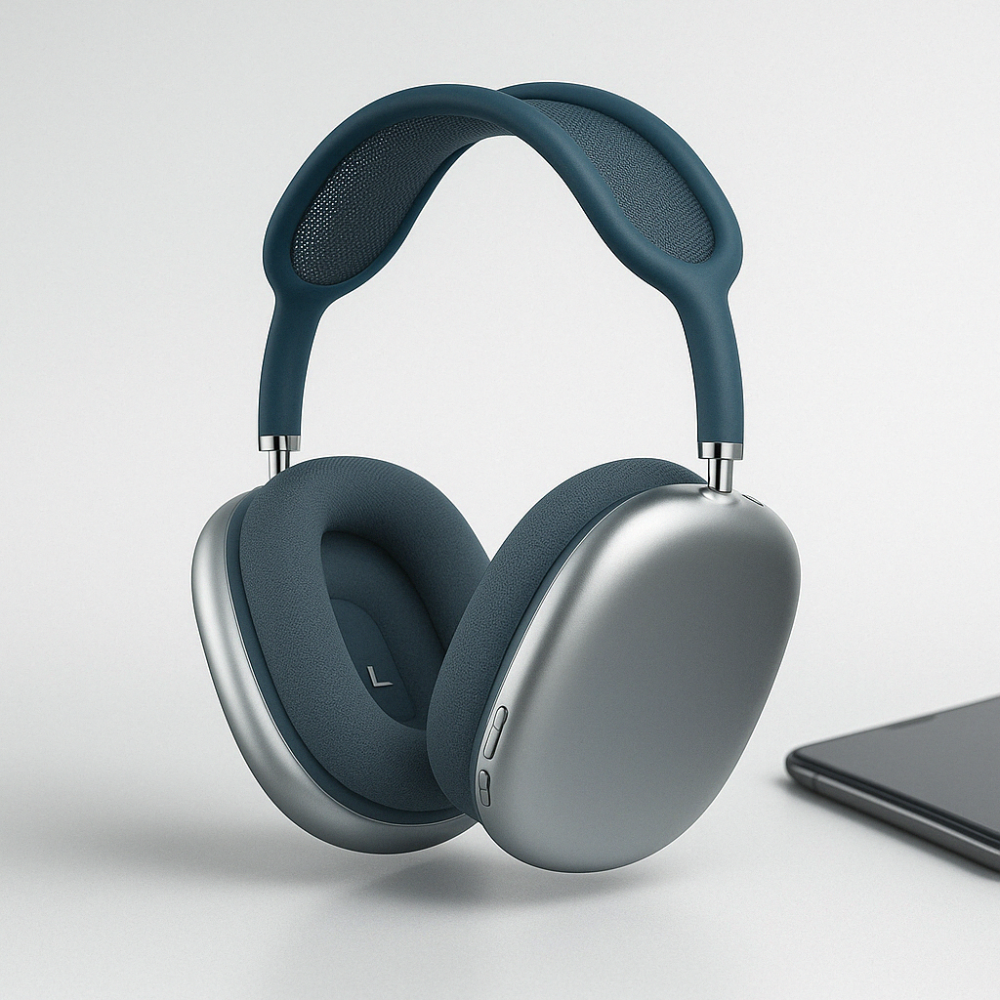 Wireless Over Ear Headphones with Active Noise Cancellation