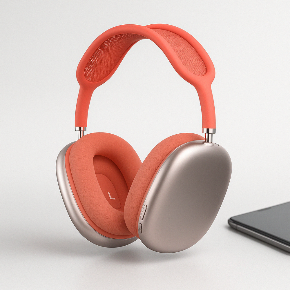 Wireless Over Ear Headphones with Active Noise Cancellation