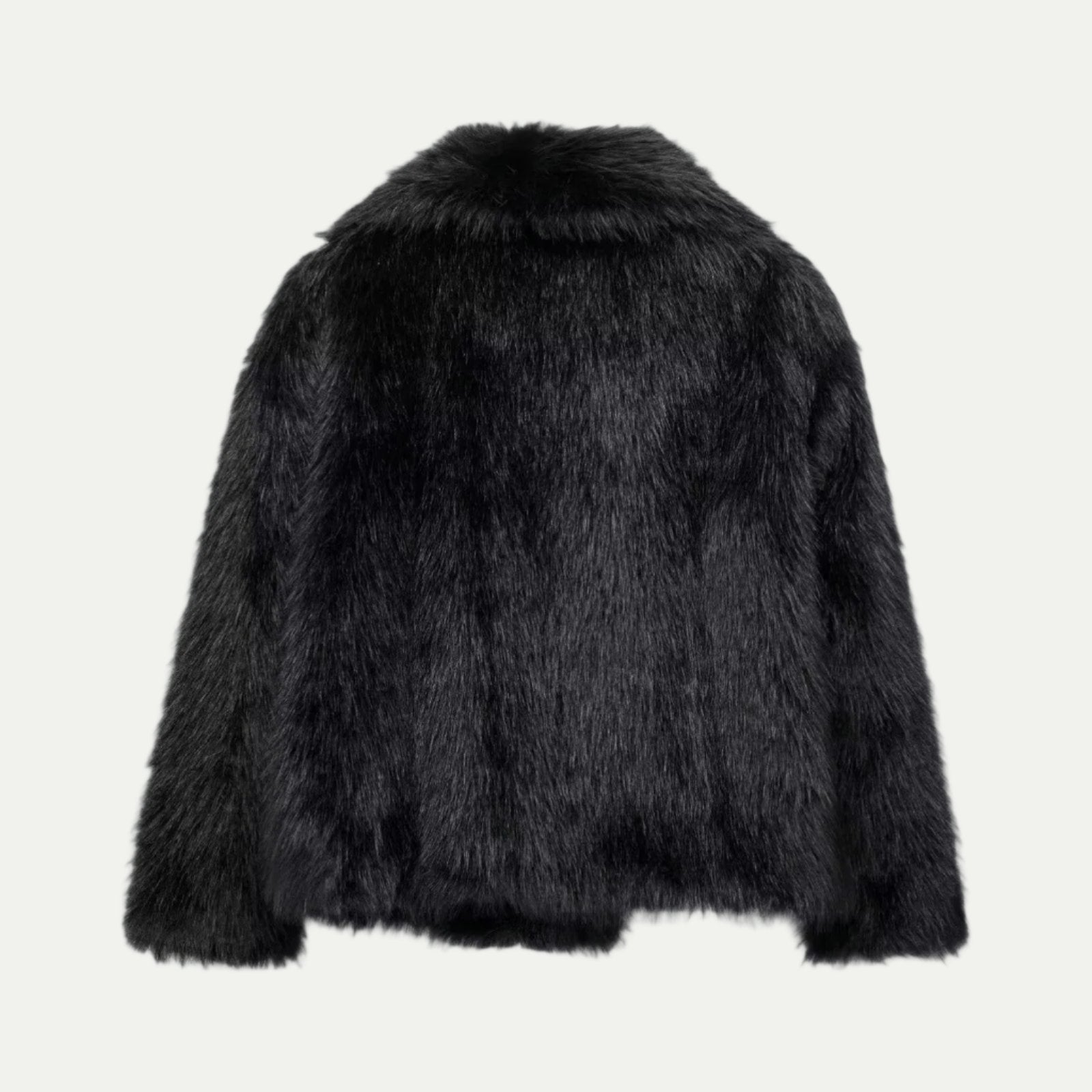 Women Faux Fur Cropped Jacket 1