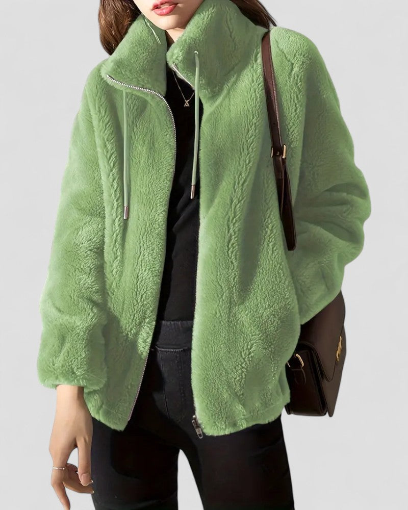 VogeLuxe | Women’s Plush Fleece Winter Coat