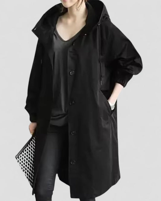 VogeLuxe | Women’s Elegant Double Breasted Trench Coat