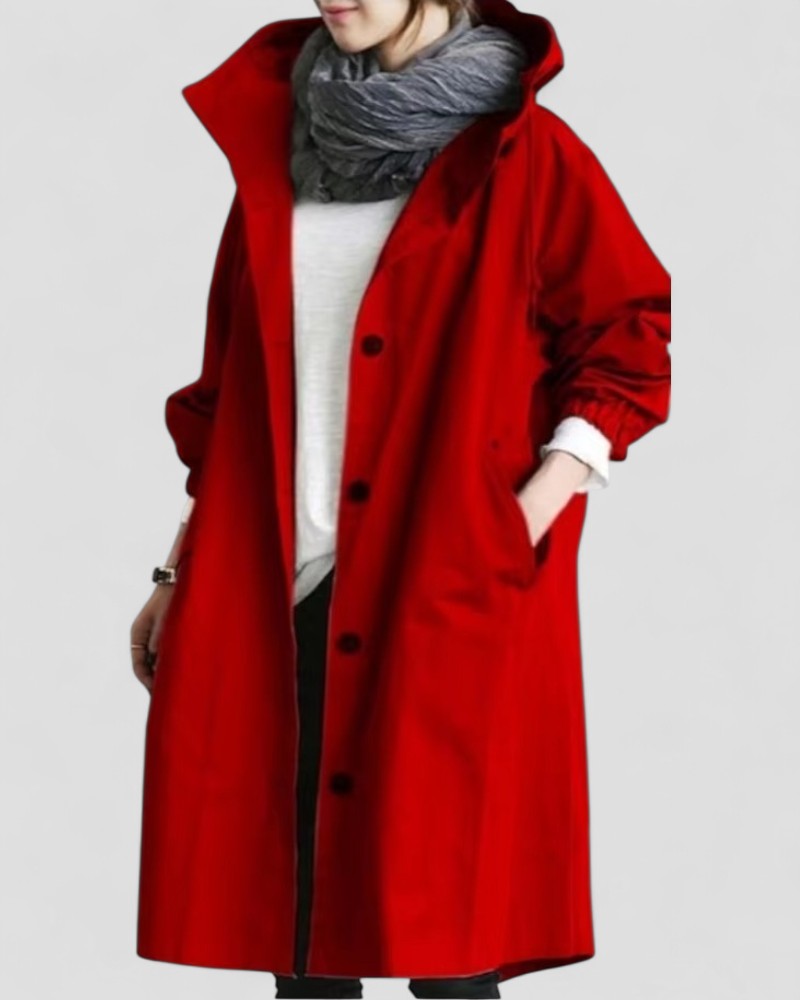 VogeLuxe | Women’s Elegant Double Breasted Trench Coat