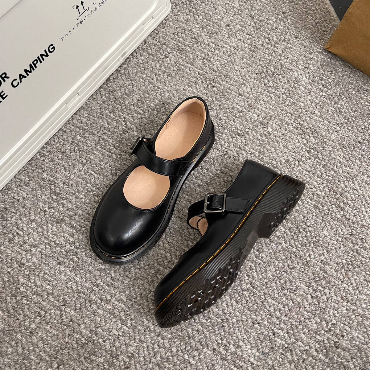 VogeLuxe | Women’s Classic Mary Jane Round Toe Buckle Shoes