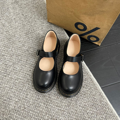 VogeLuxe | Women’s Classic Mary Jane Round Toe Buckle Shoes