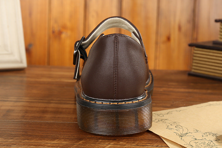 VogeLuxe | Women’s Classic Mary Jane Round Toe Buckle Shoes