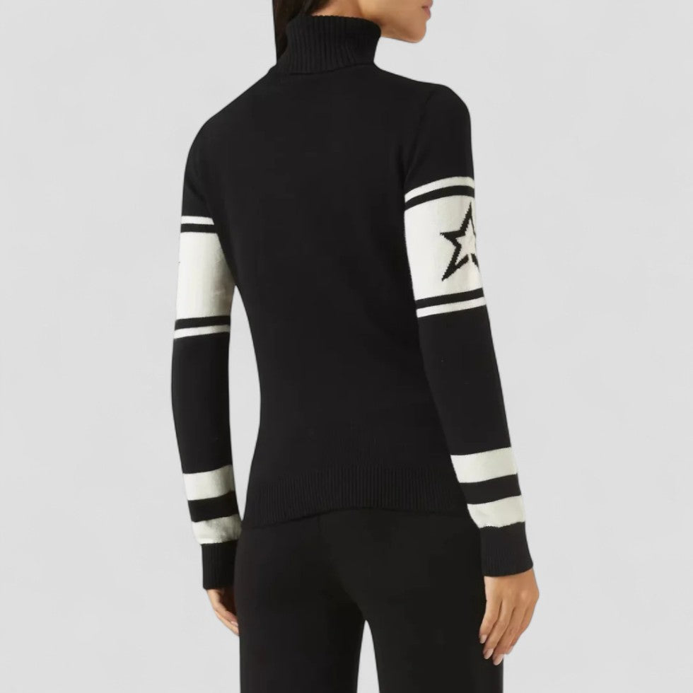 VogeLuxe | Women's Après Ski Jumper with Turtleneck Merino Wool