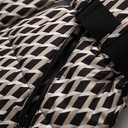 Women's Belted Hooded Puffer Jacket 8