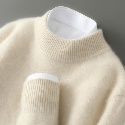 Soft Women's Crew Neck Cashmere Sweater