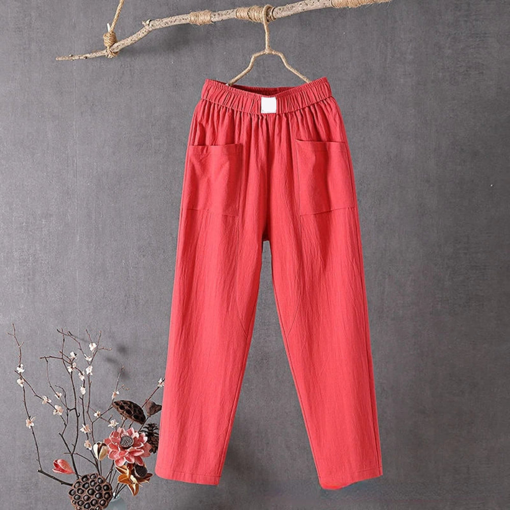 Comfy Women's Elastic Waist Jogger Pants
