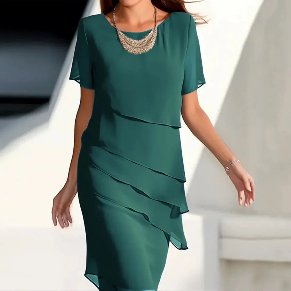 Ladies' Flowy Layered Formal Gown