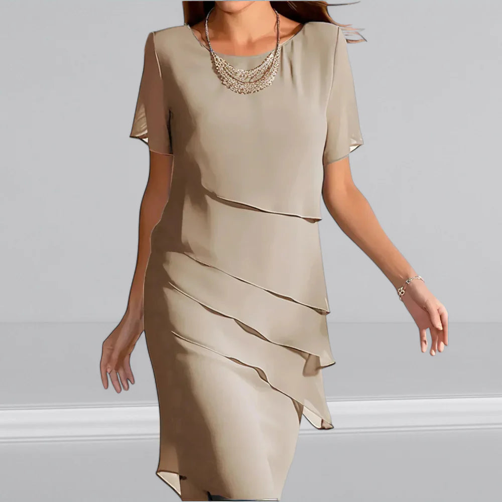 Ladies' Flowy Layered Formal Gown