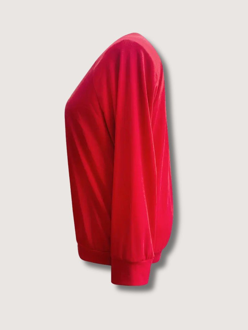 Women’s Christmas Squirrel Print Top 2