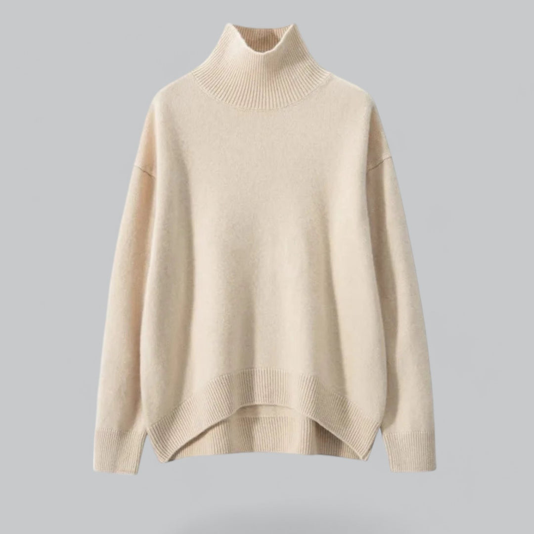 Women's Classy Sweater Turtle Neck Pullover