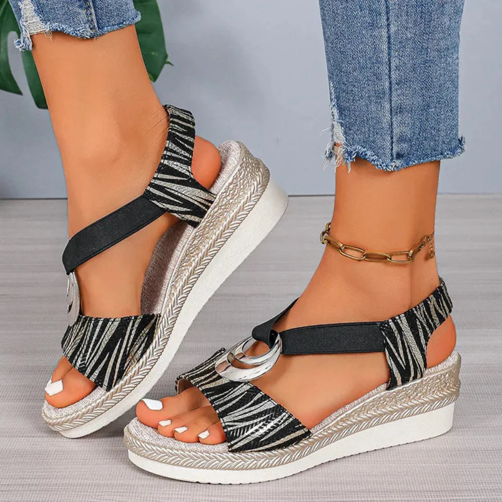 Women's Supportive Arch Wedge Sandals