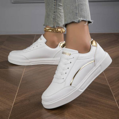 Ladies Fashion Sneakers with Shiny Details