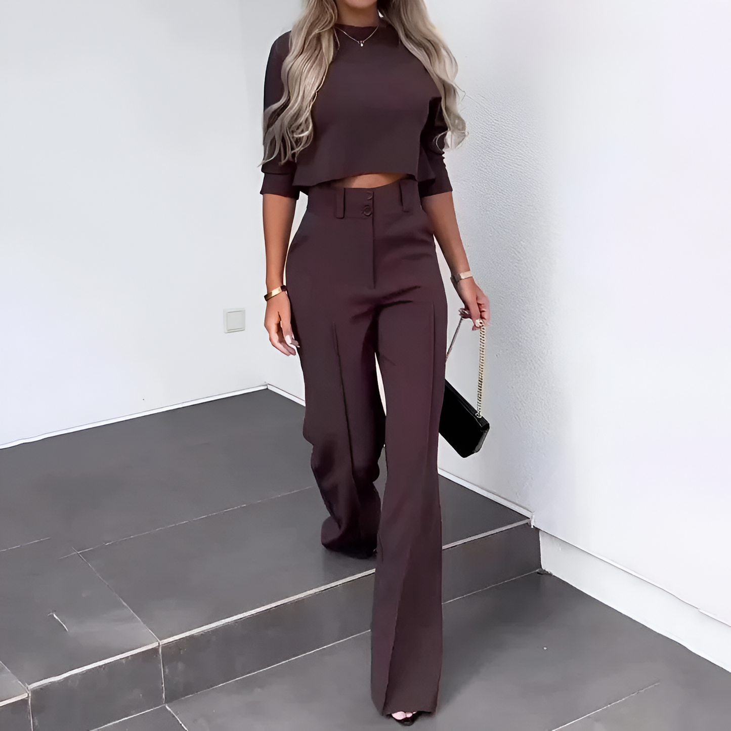 Ladies Soft Matching Outfit Set