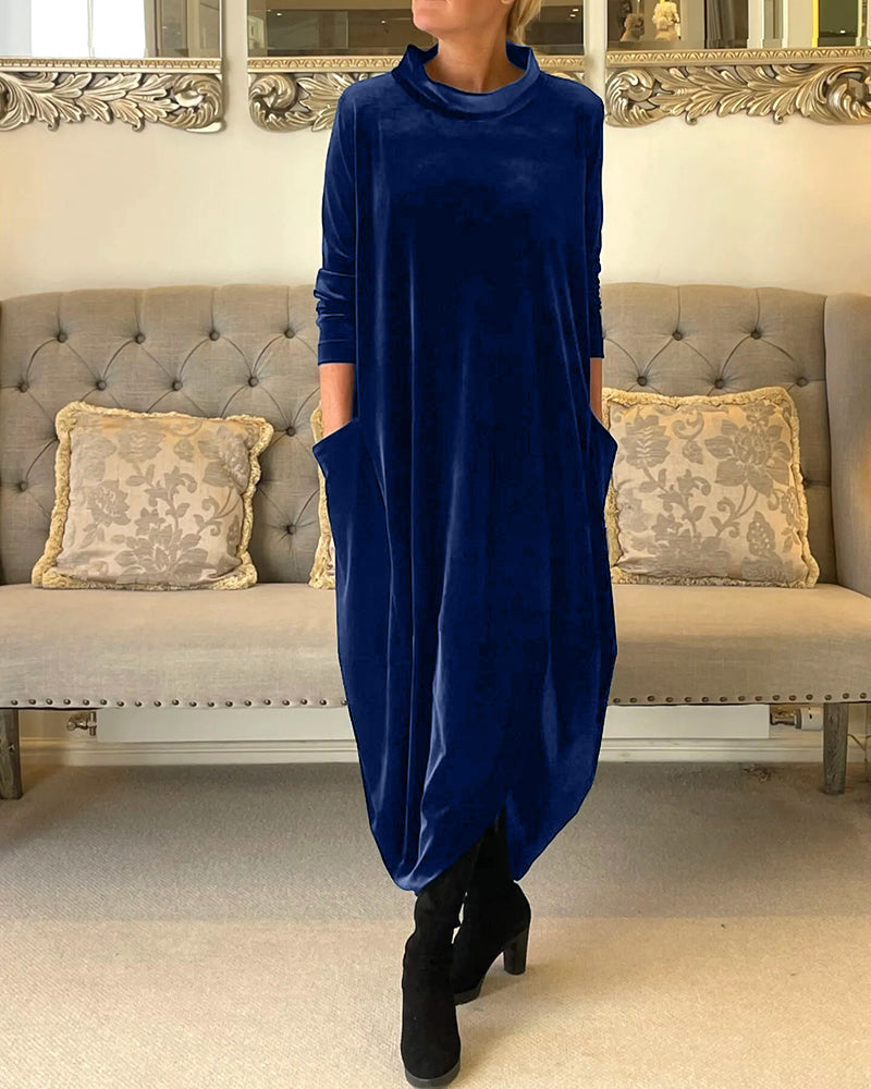 Comfy Women's Maxi Dress with Pockets