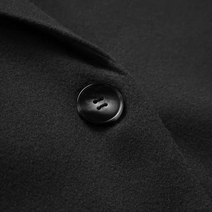 Women’s Double-Breasted Long Coat – Elegant Tailored Overcoat for Transitional and Winter Wear 4