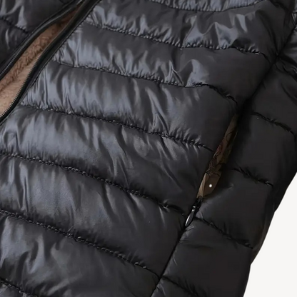 VogeLuxe | Women’s Hooded Warm Cotton Fur Coat