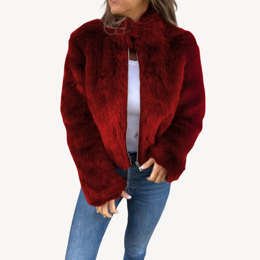 VogeLuxe | Women's Plush Winter Jacket
