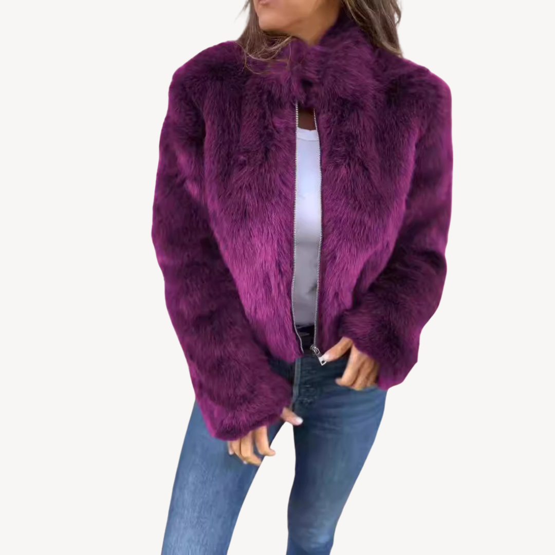 VogeLuxe | Women's Plush Winter Jacket