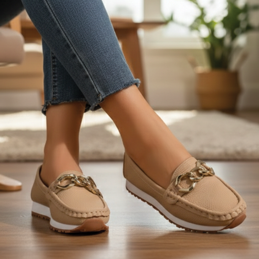 Women's Slip On Comfortable Loafers Everyday Flat Shoes - VogeLuxe