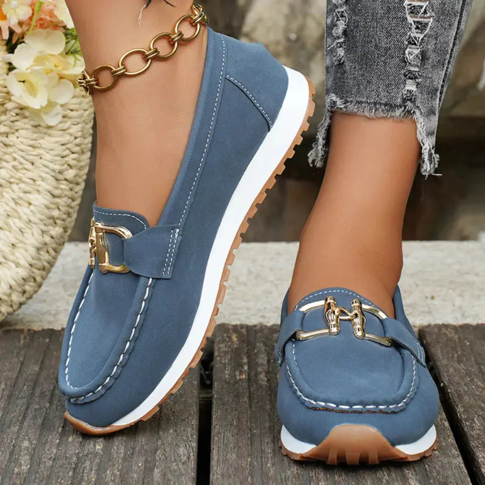 Ladies Slip On Comfortable Loafers Shoes