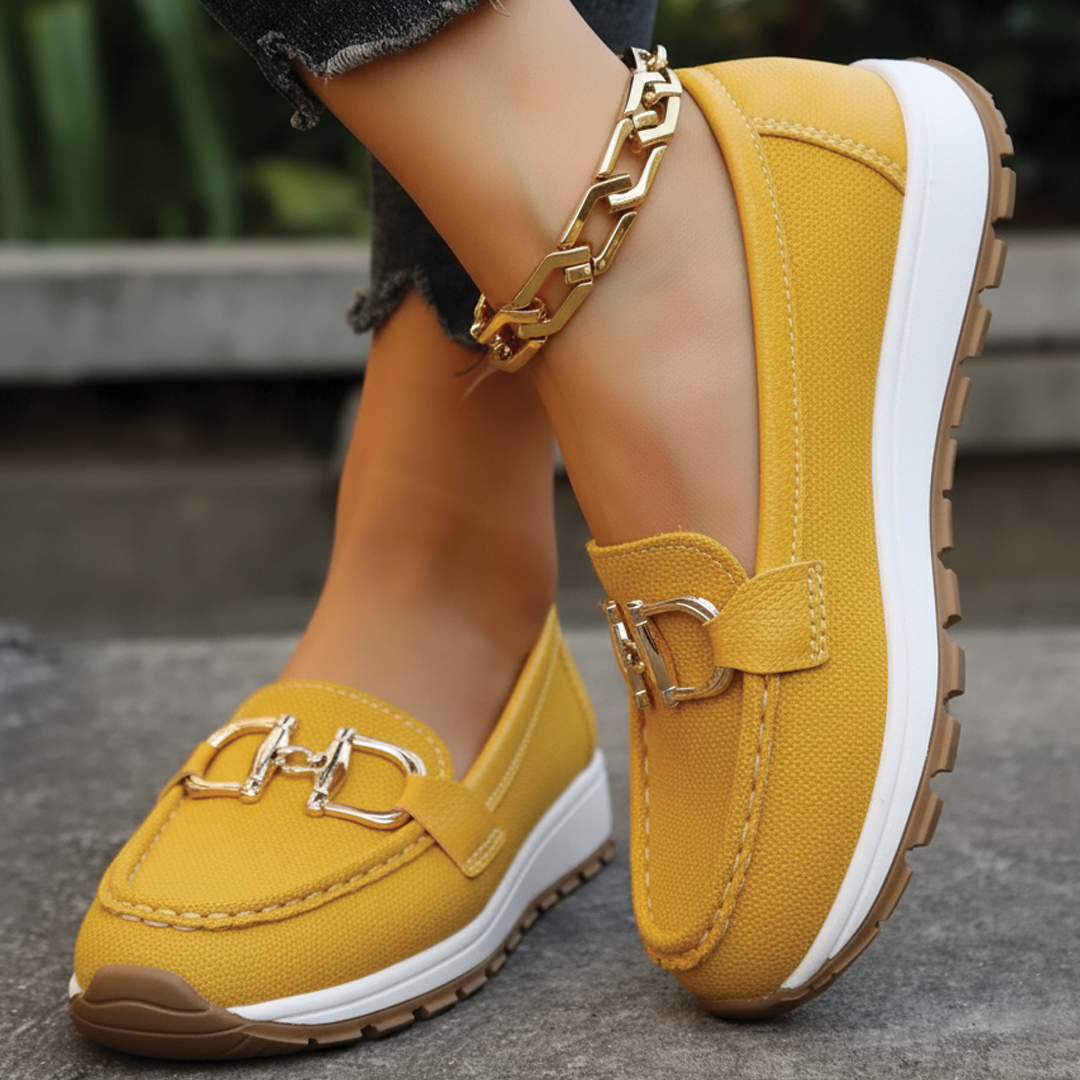 Ladies Slip On Comfortable Loafers Shoes