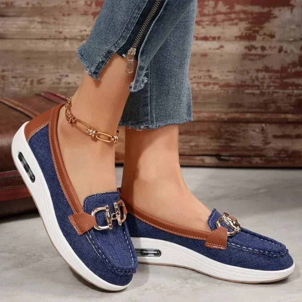 Women's Slip On Comfortable Loafers Everyday Flat Shoes