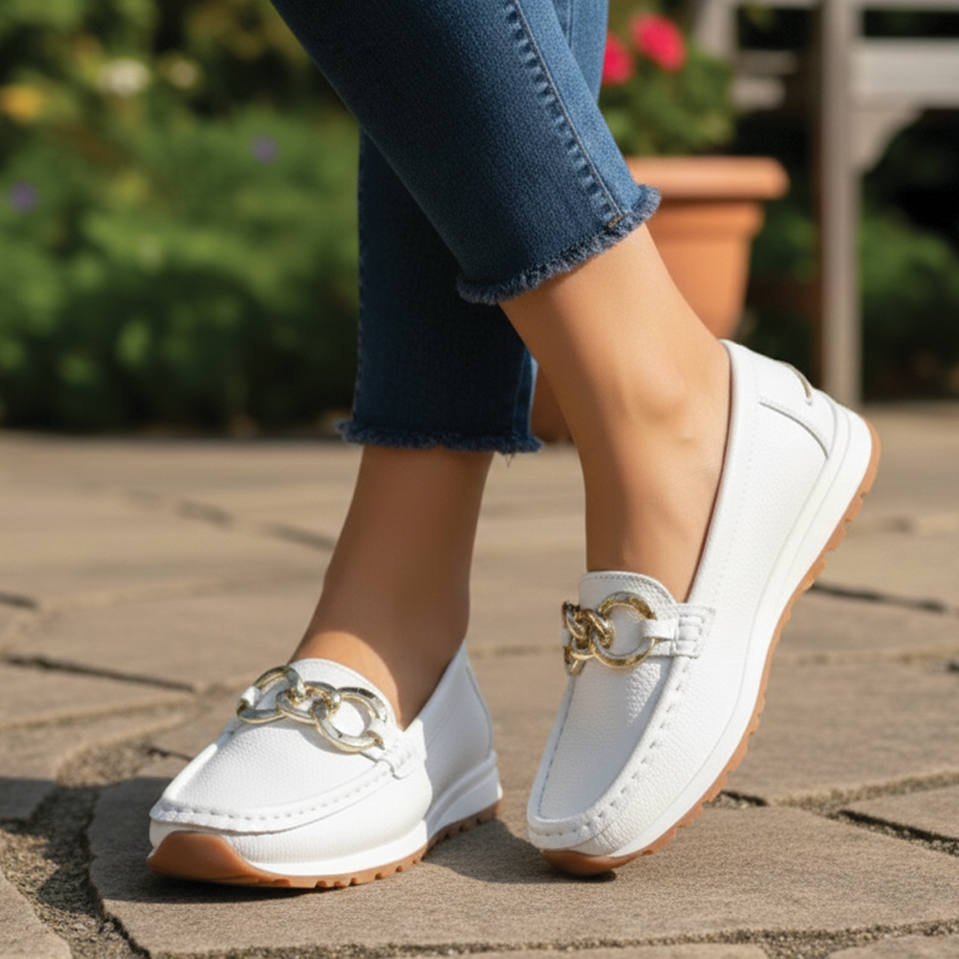Ladies Slip On Comfortable Loafers Shoes