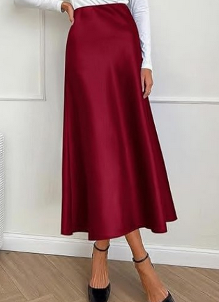 Slimming Knee Length Ladies Skirt - VogeLuxe