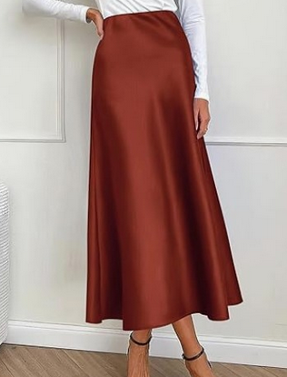 Slimming Knee Length Ladies Skirt