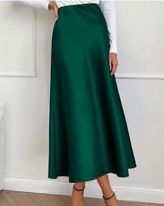 Slimming Knee Length Ladies Skirt