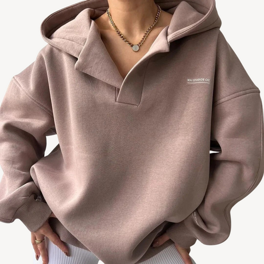 VogeLuxe | Women’s Cozy Oversized Fleece Hoodie