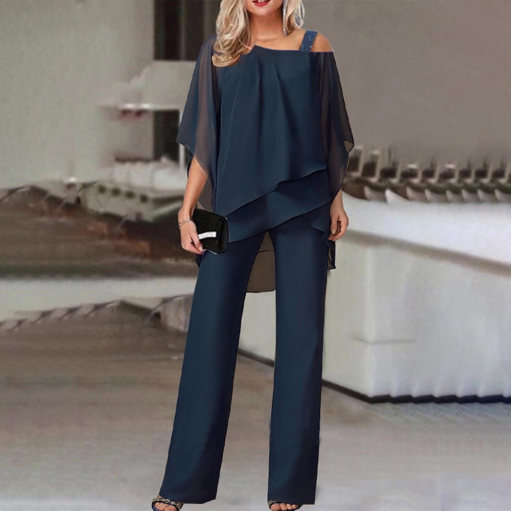 Ladies Off Shoulder 2 Piece Outfit