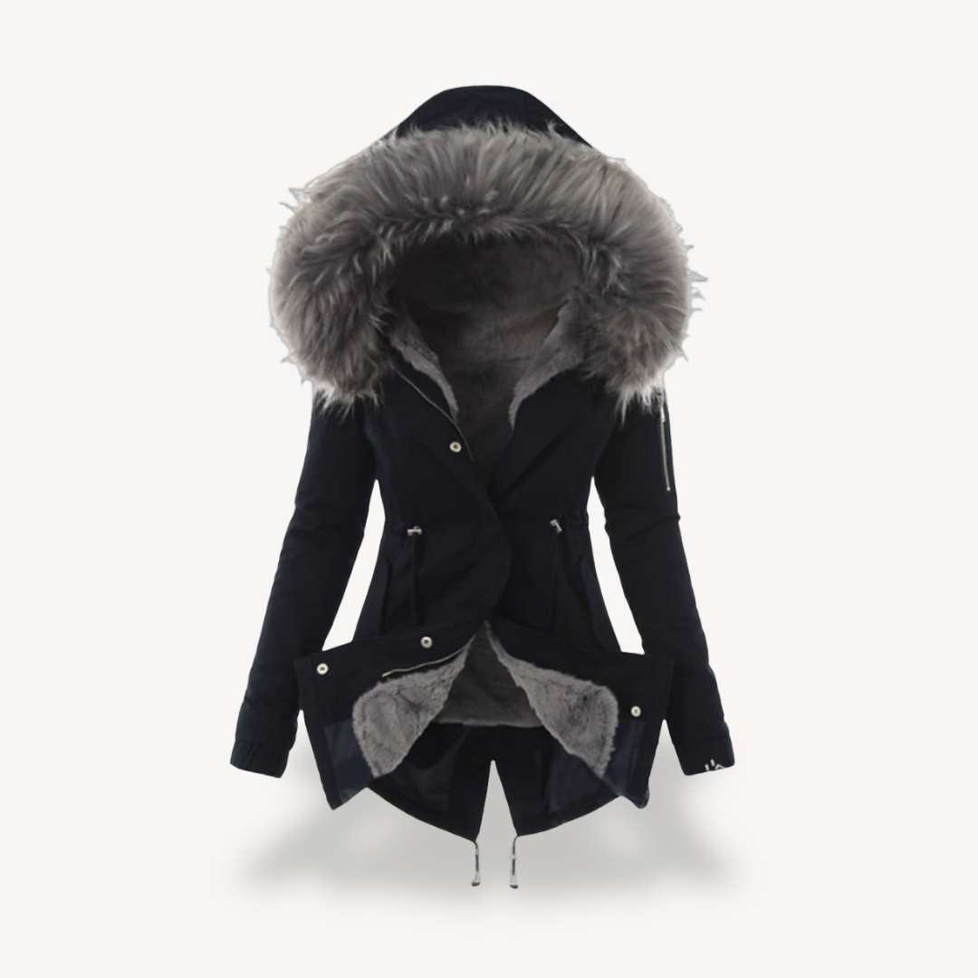 VogeLuxe | Women’s Sherpa Lined Hooded Parka
