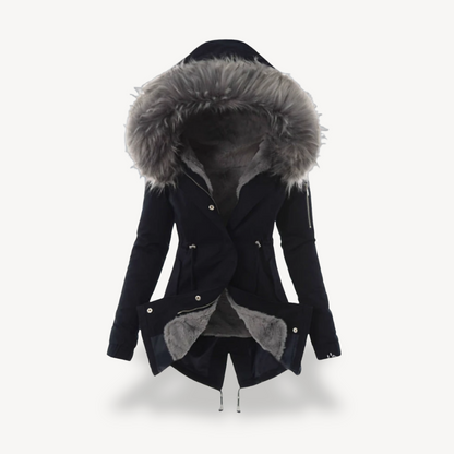 VogeLuxe | Women’s Sherpa Lined Hooded Parka