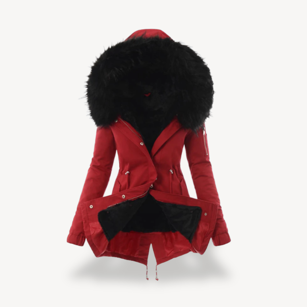 VogeLuxe | Women’s Sherpa Lined Hooded Parka