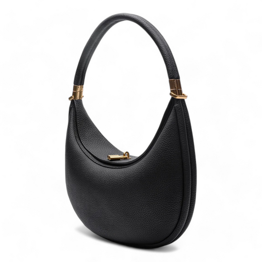Classic Curved Shoulder Bag for Daily Use - VogeLuxe