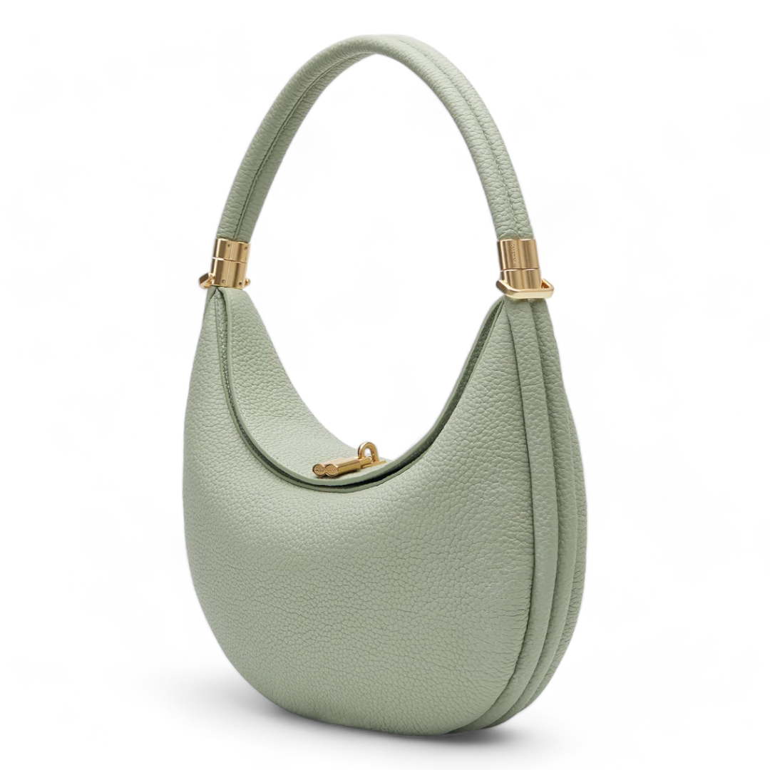 Classic Curved Shoulder Bag for Daily Wear