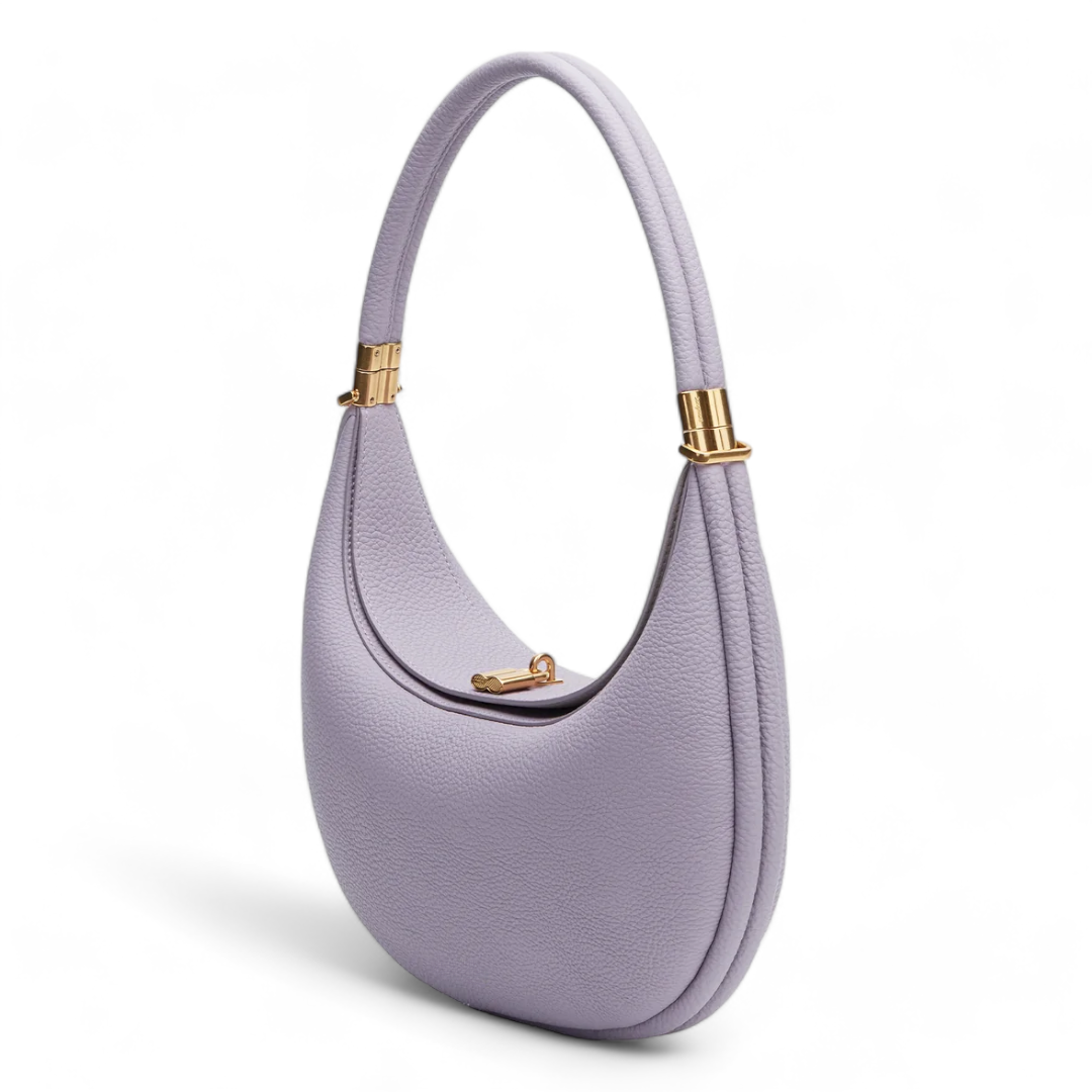 Classic Curved Shoulder Bag for Daily Wear