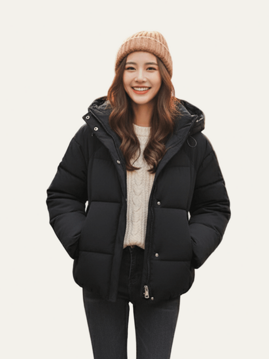 Women’s Hooded Puffer Jacket 0