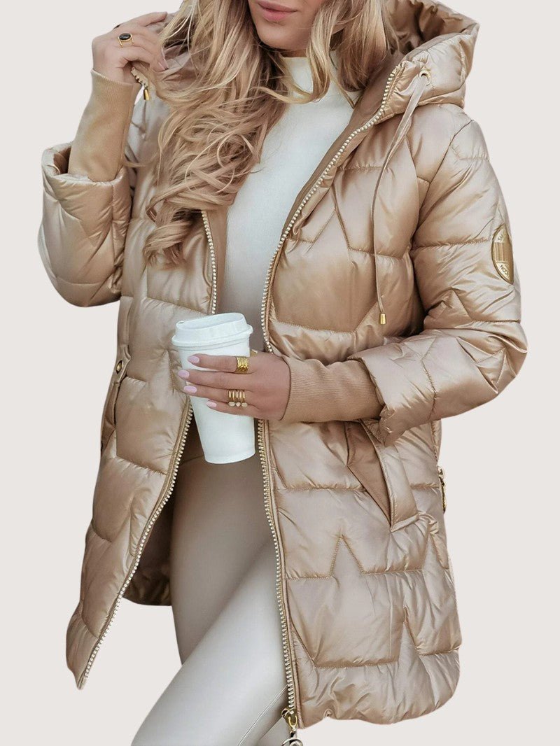 Women's Hooded Puffer Jacket 4