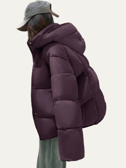 Women’s Hooded Puffer Jacket 4