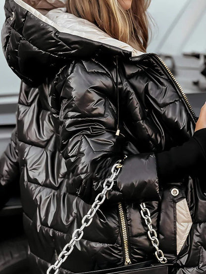 Women's Hooded Puffer Jacket 6