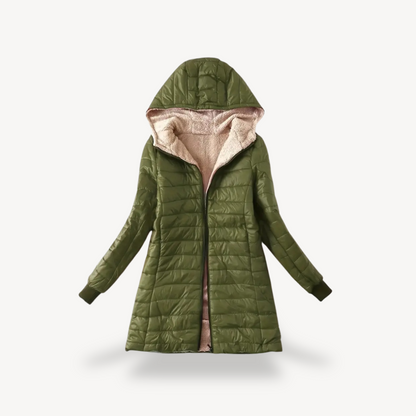 VogeLuxe | Women’s Soft Hooded Warm Coat