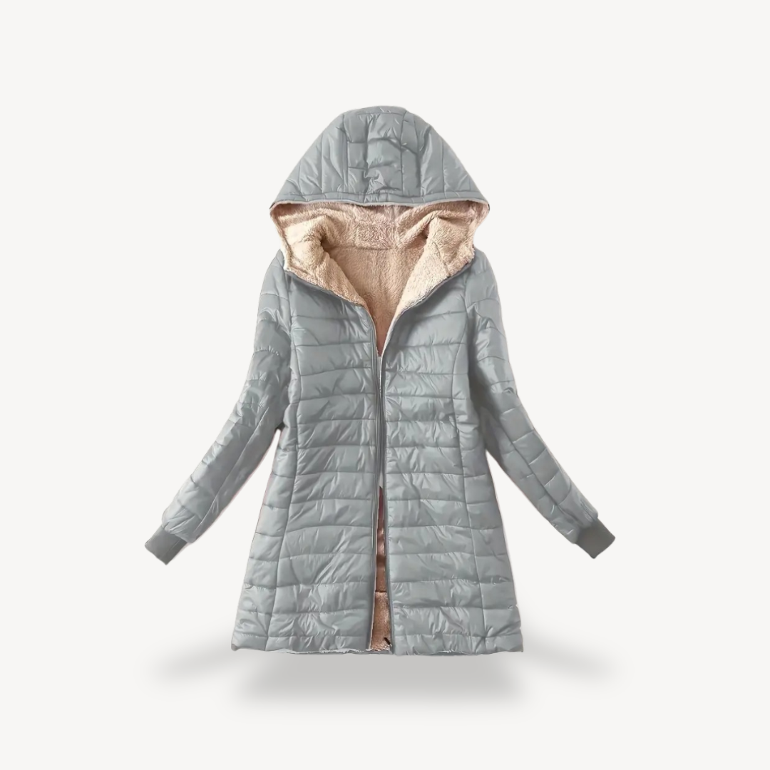 VogeLuxe | Women’s Soft Hooded Warm Coat