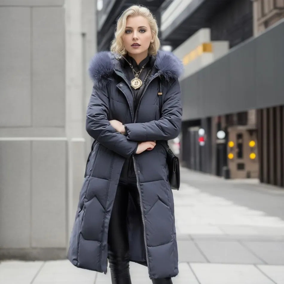 Ladies Warm Parka Jacket