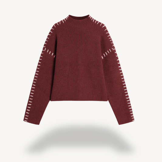 Women's Knit Stitch Detail Sweater